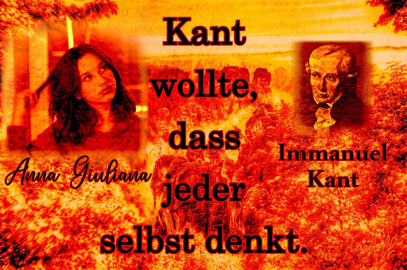 Volker Klugmann, Immanuel Kant, Definition Aufklärung, Aufklärung ist der Ausgang des Menschen aus seiner selbstverschuldeten Unmündigkeit, Bildung, Schule, Gymnasium, Schulbildung, Anna Giuliana, Mathematik Nachhilfeunterricht, Mathe Nachhilfe, Mathenachhilfe, Nachhilfelehrer, Privatunterricht, Kant wollte, dass jeder selbst denkt.