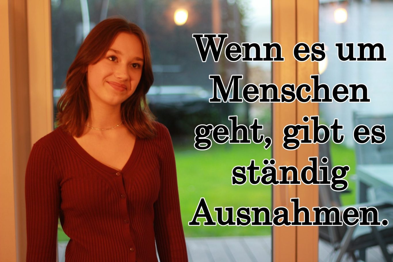 Bildung, Schule, Gymnasium, Schulbildung, Volker Klugmann, Anna Giuliana, Mathematik Nachhilfeunterricht, Mathe Nachhilfe, Mathenachhilfe, Nachhilfelehrer, Privatunterricht, wenn es um Menschen geht, gibt es ständig Ausnahmen.