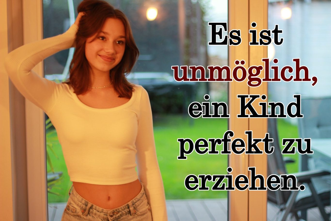 Perfektionismus, Selbstzweifel, Kindererziehung, Erziehung, Volker Klugmann, Anna Giuliana, Mathematik Nachhilfeunterricht, Mathe Nachhilfe, Mathenachhilfe, Nachhilfelehrer, Privatunterricht, es ist unmöglich, ein Kind perfekt zu erziehen.