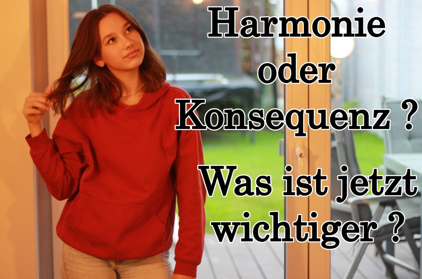 Kindererziehung, Erziehung, Volker Klugmann, Anna Giuliana, Mathematik Nachhilfeunterricht, Mathe Nachhilfe, Mathenachhilfe, Nachhilfelehrer, Privatunterricht, Harmonie oder Konsequenz ? Was ist jetzt wichtiger ?