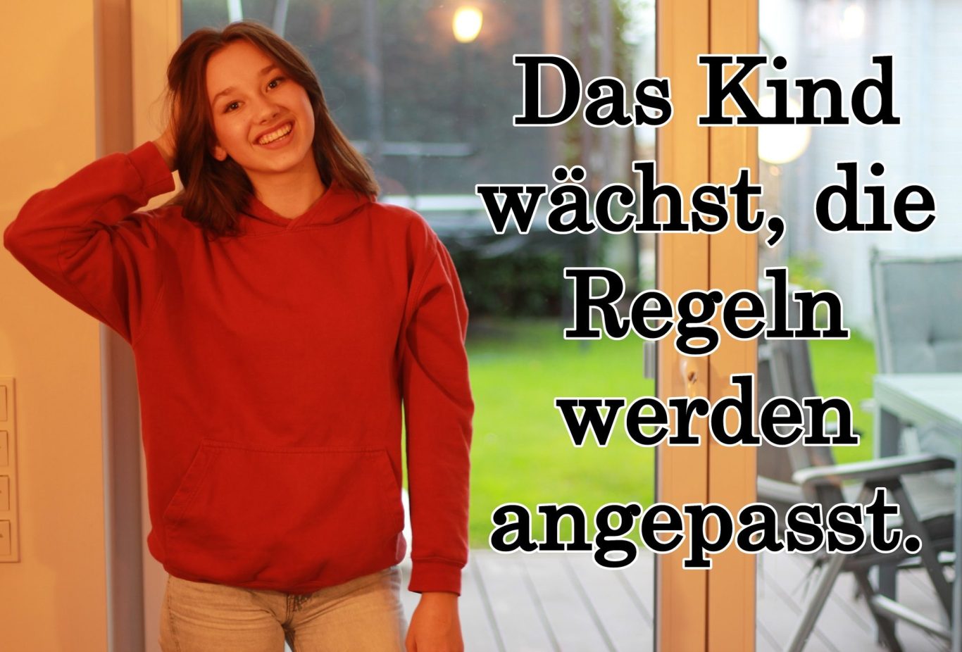 Virginia Satir, Kindererziehung, Erziehung, Volker Klugmann, Anna Giuliana, Mathematik Nachhilfeunterricht, Mathe Nachhilfe, Mathenachhilfe, Nachhilfelehrer, Privatunterricht, Das Kind wächst, die Regeln werden angepasst.